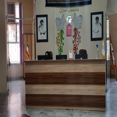 میز امانت کتابخانه امیرخیزی